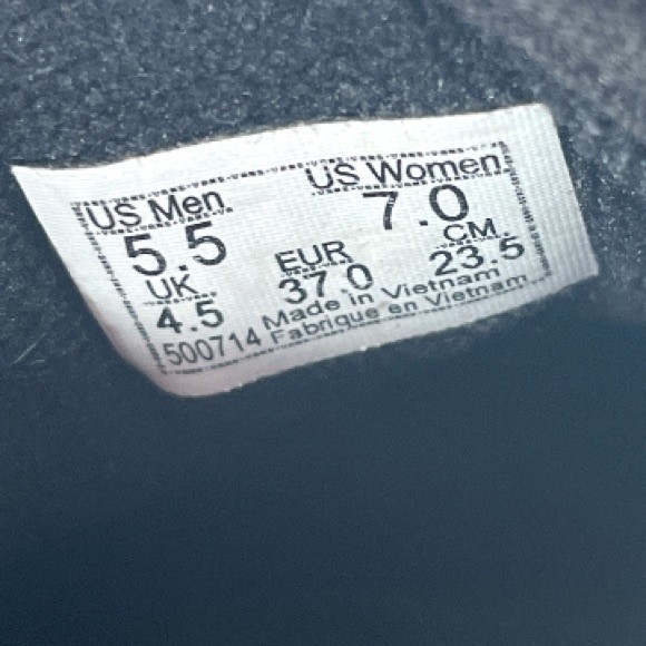 Vans Old Skool Suede Animal Print Low Top Sneakers Black Tan Size 7 - Picture 8 of 11